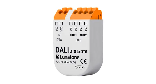 lunatone-dali-dt8-to-dt6-schnittstellenmodul-tunable-white image 1