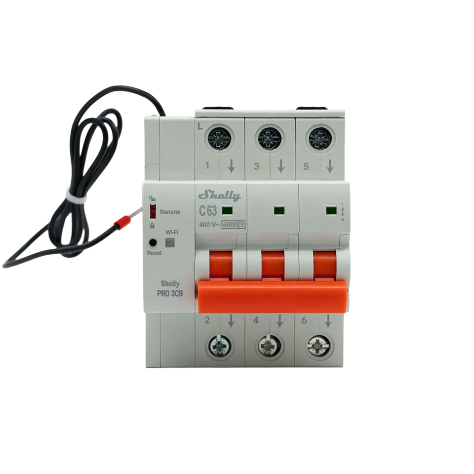 shelly-pro-3cb-c63-smart-leitungsschutzschalter-63a-wlan image 1