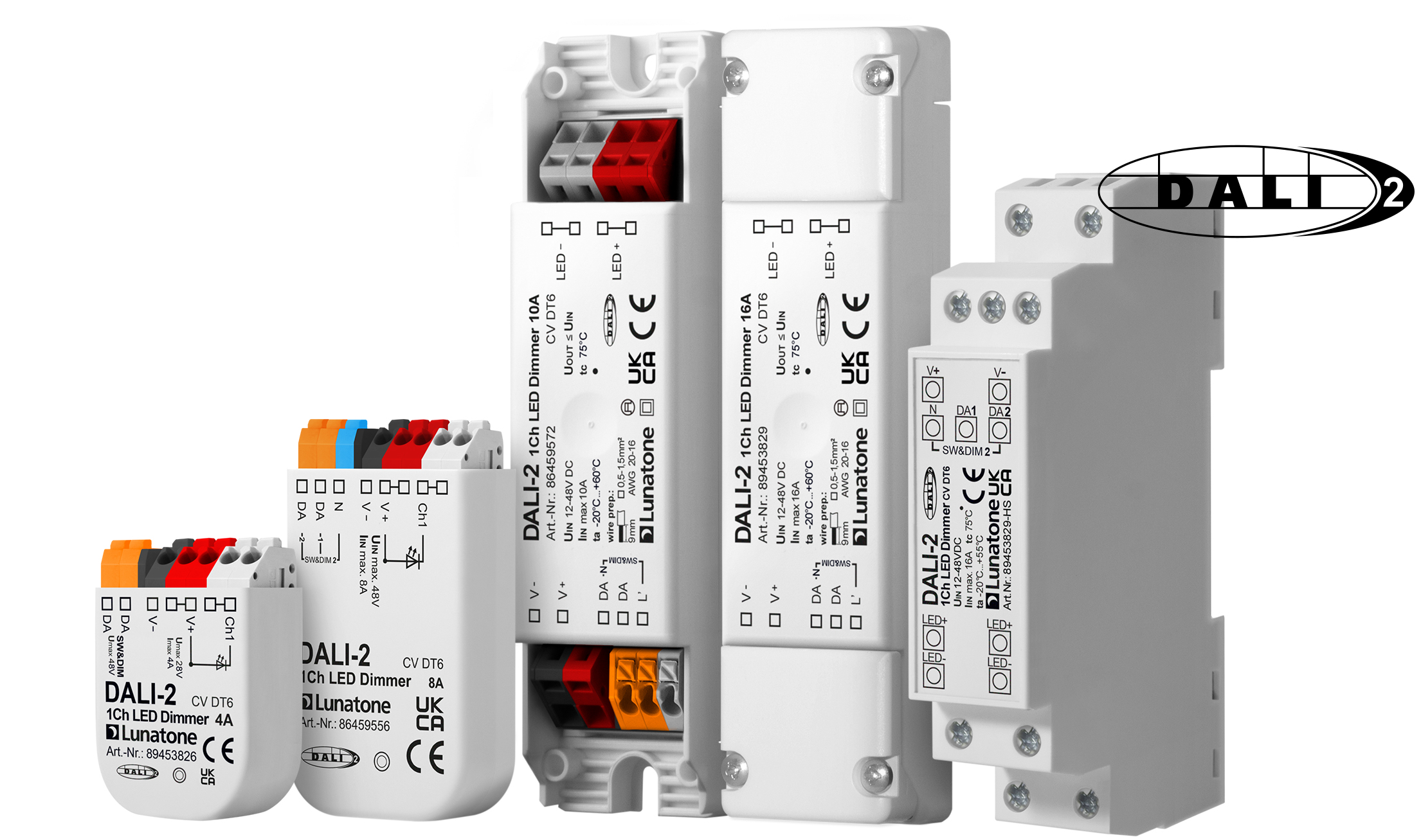 lunatone-dali-2-1ch-led-dimmer-cv-12-48v-pwm-switchdim image 1