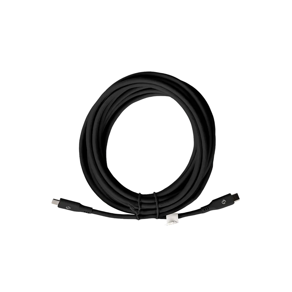 shelly-gen1-usb-c-auf-usb-c-kabel-schwarz-5m-100w image 1