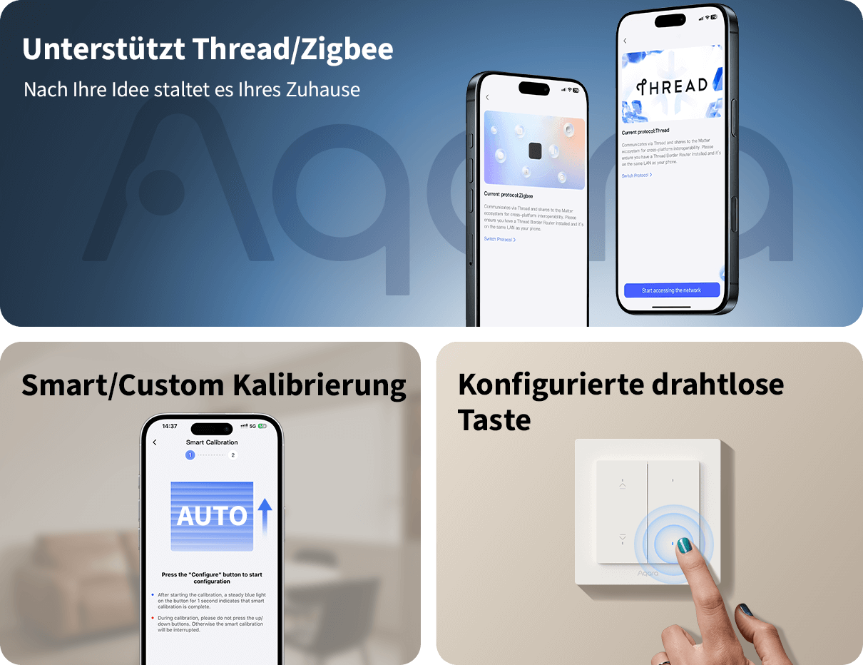 aqara-wall-switch-h-series-h2-eu-smarter-rolladenschalter-zigbee image 1