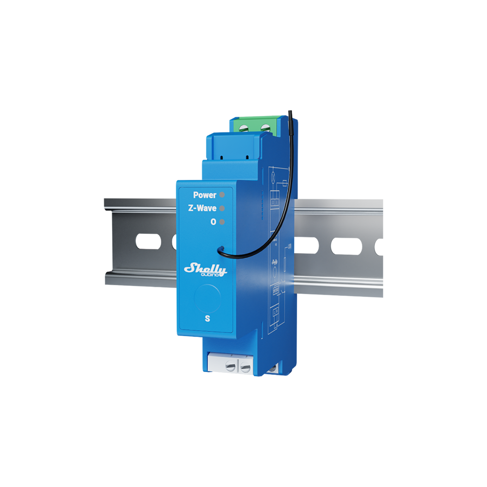 shelly-wave-pro-1-hutschienen-relais-z-wave image 1