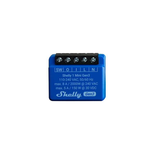 shelly-1-mini-gen3-wlan-relais-single-unterputzmodul-licht image 1