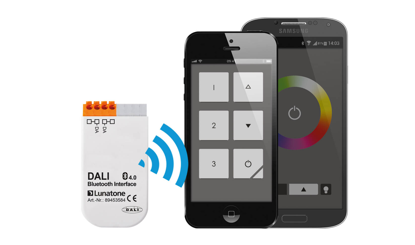 lunatone-dali-bluetooth-interface-touch-app-steuerung image 1