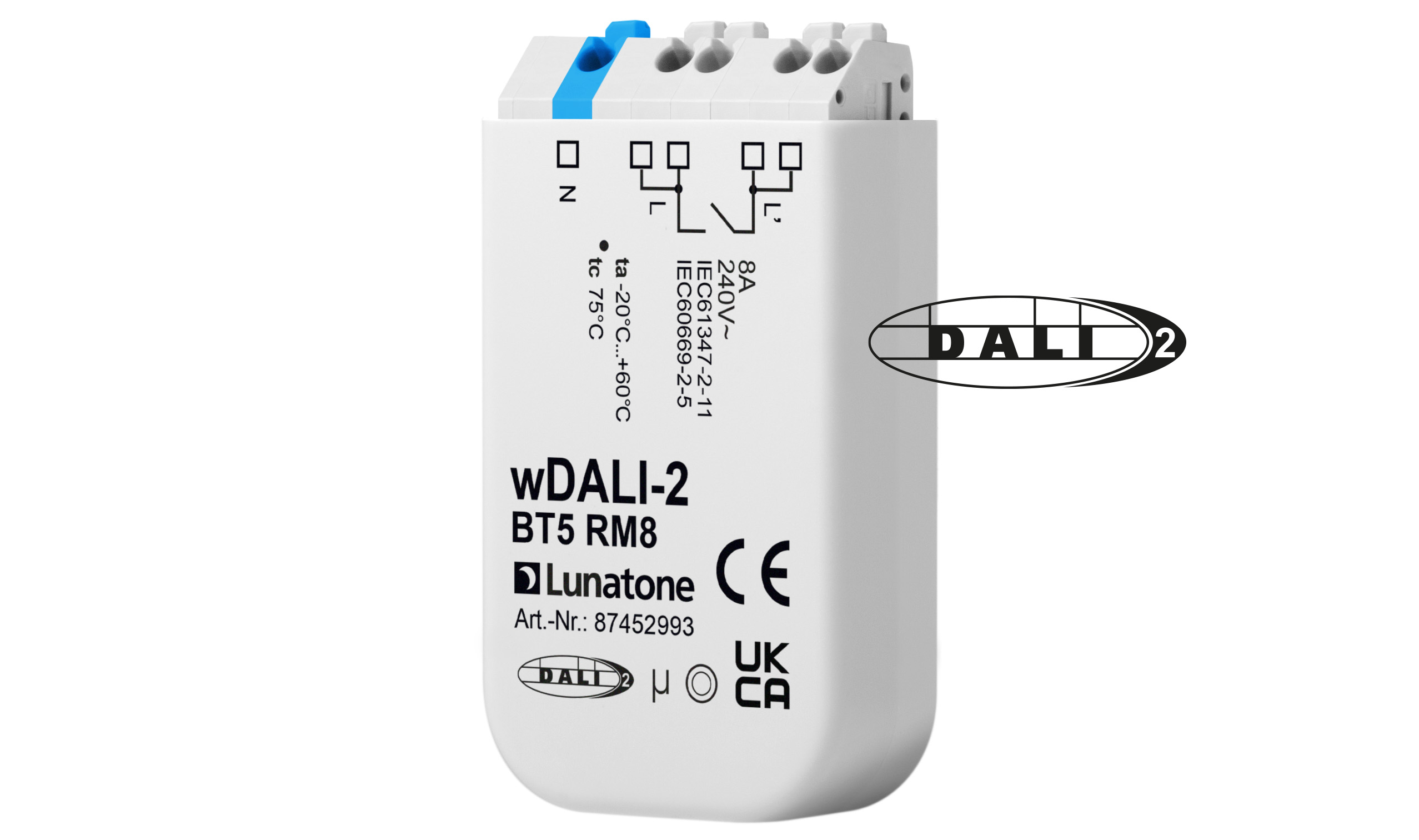 lunatone-wdali-2-bt5-rm8-funk-relaismodul-dali image 2