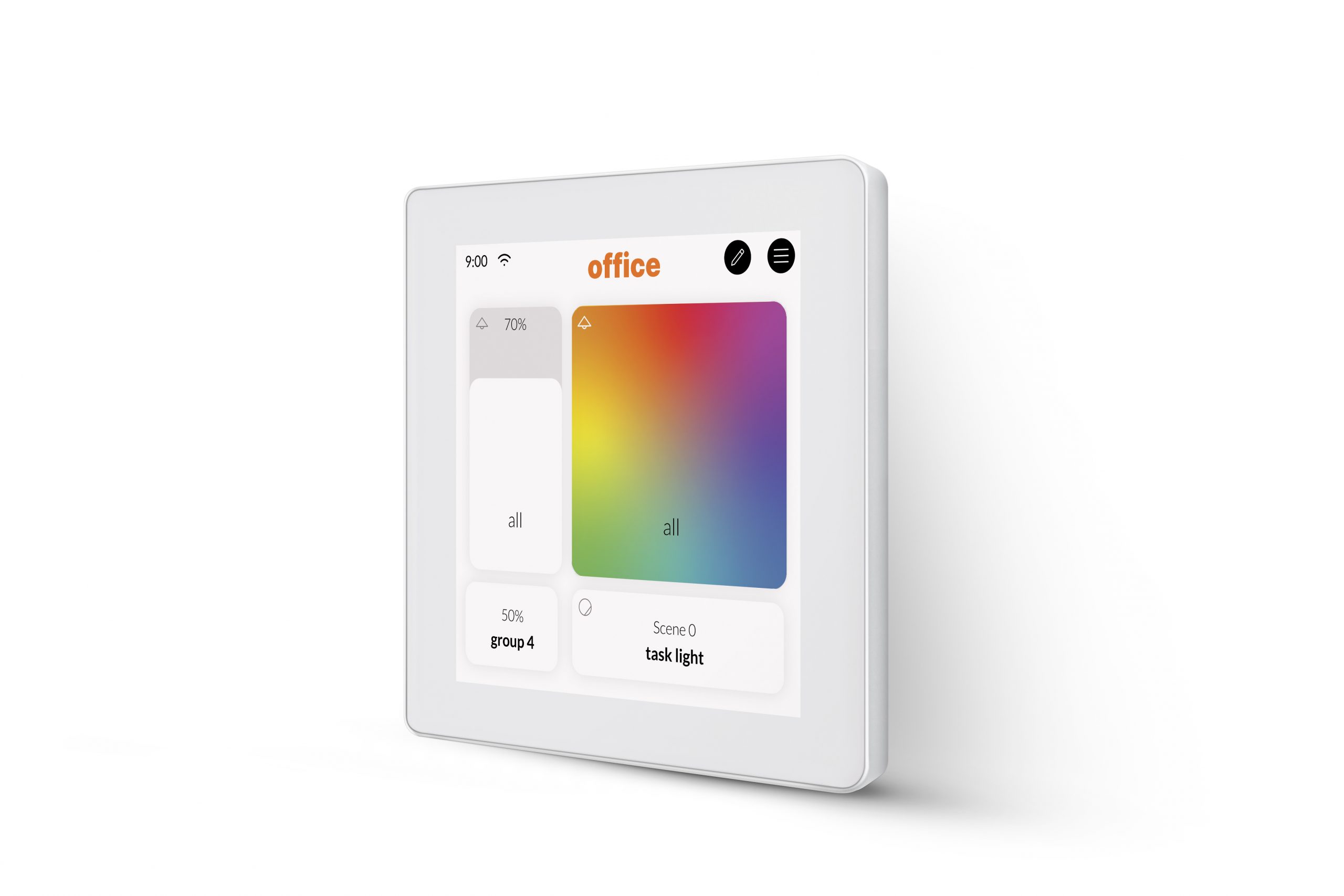 lunatone-dali-2-display-4-zoll-touchpanel-wlan-sensor image 2