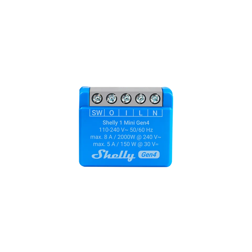 shelly-1-mini-gen4-wlan-relais-einzeln-zigbee-matter image 1