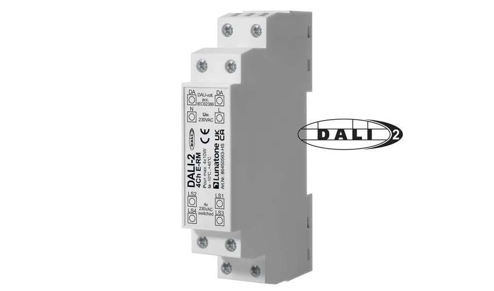 lunatone-dali-2-4ch-e-rm-schaltaktor-4-kanal-hutschiene image 1