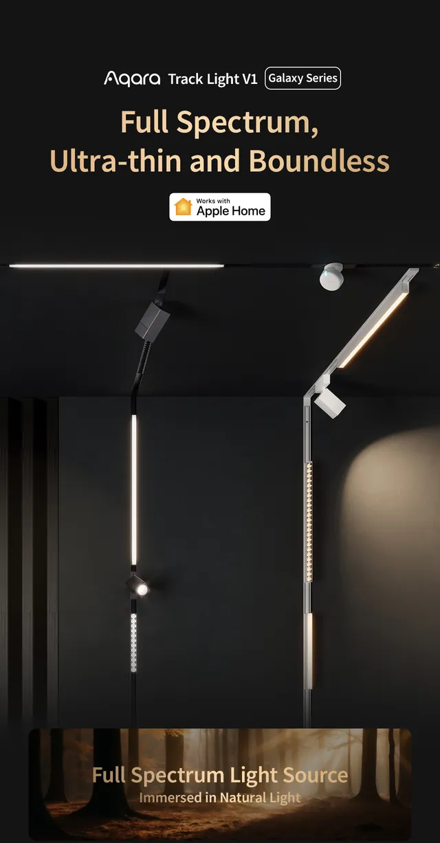 aqara-lighting-t-series-track-spotlight-v1-schienenspot-smart image 1
