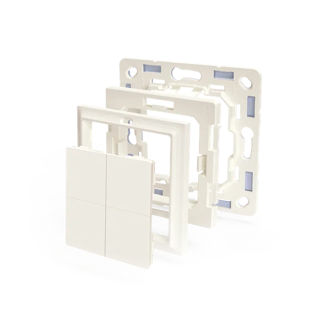 shelly-blu-ws4-bluetooth-wandschalter-taster-mit-gira-merten-adapter image 1