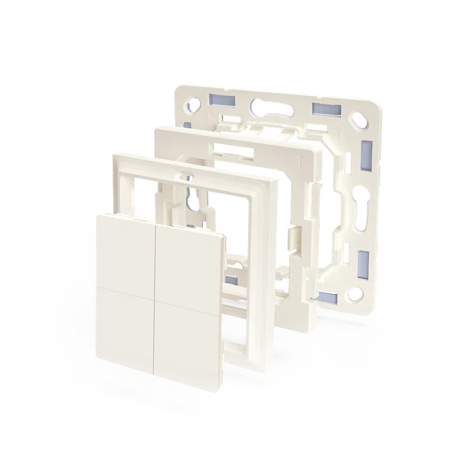 shelly-blu-ws4-bluetooth-wandschalter-taster-mit-gira-merten-adapter image 1