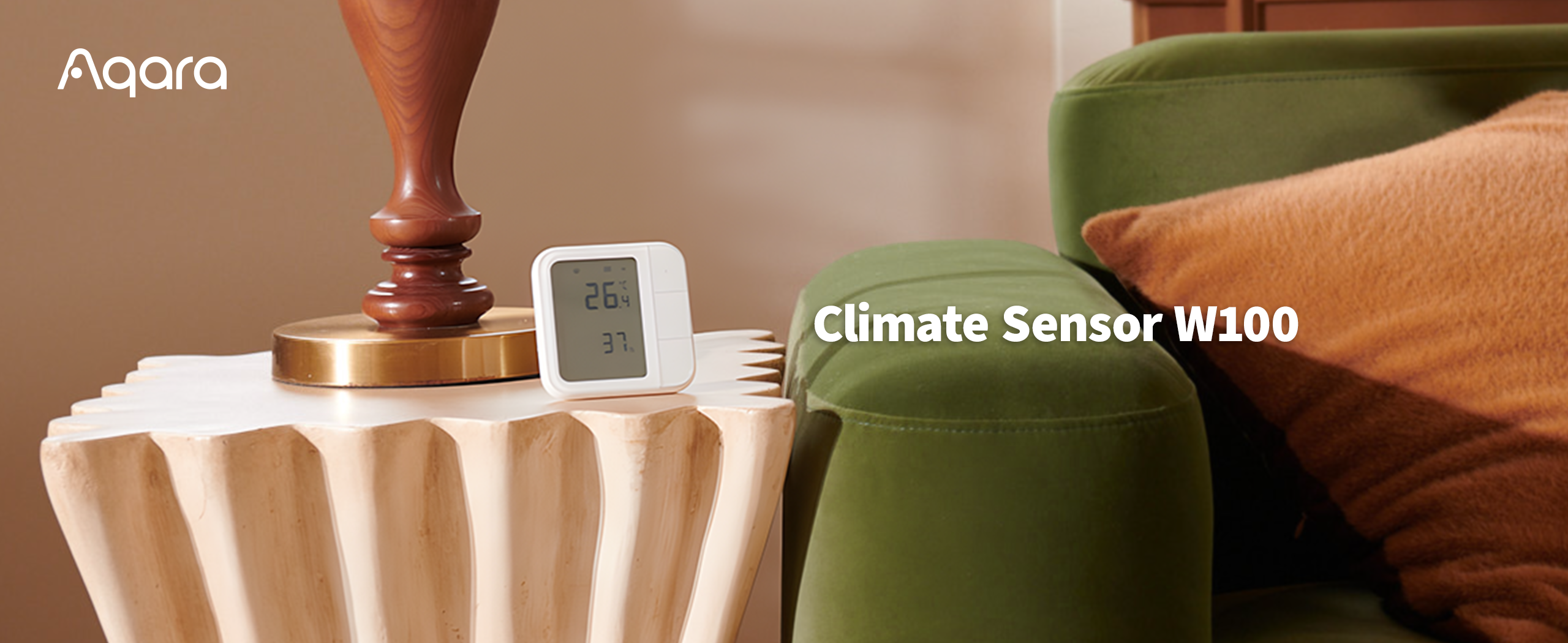 aqara-thermostat-w100-klimasensor-display-matter-wei image 1