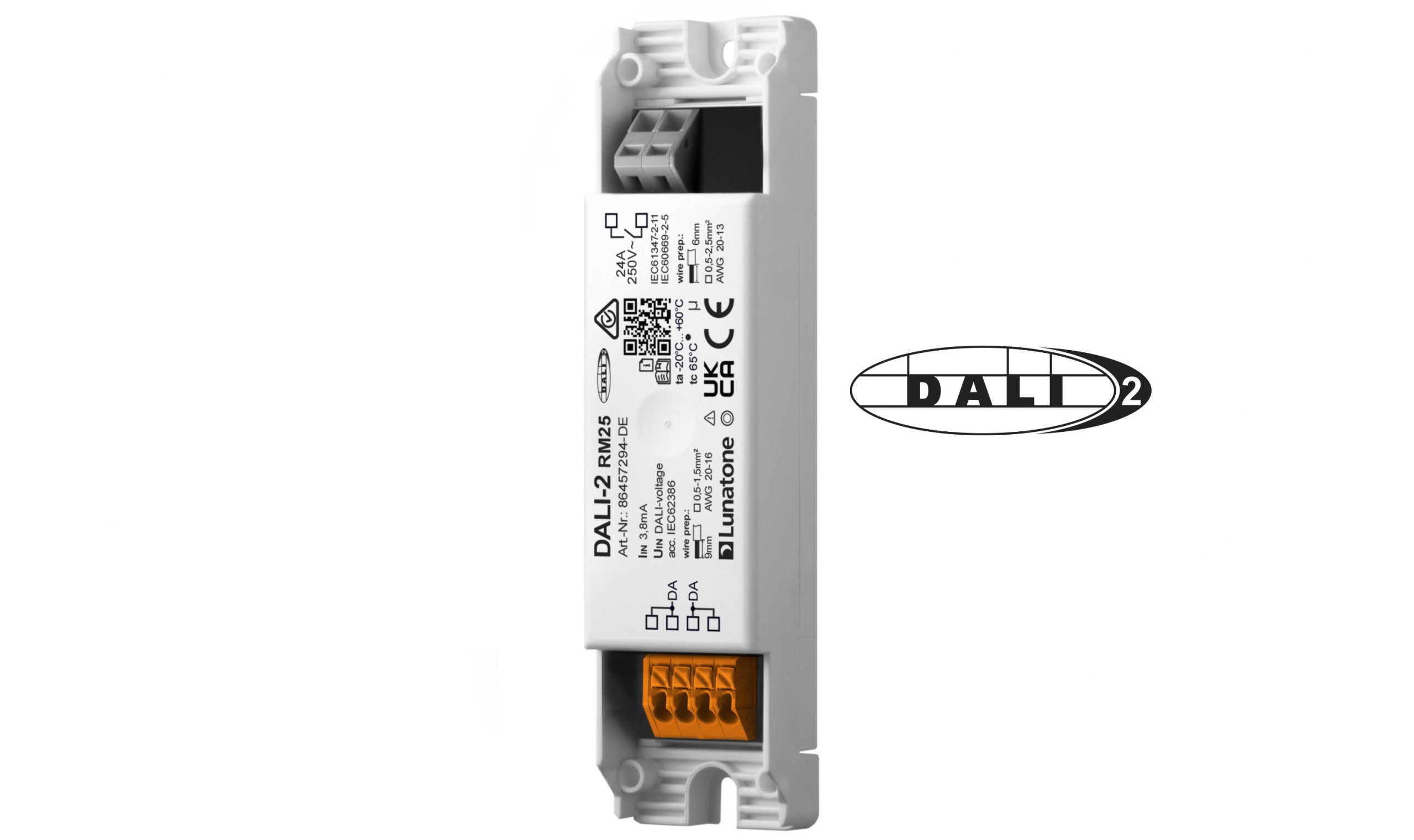 lunatone-dali-2-rm25-relais-schaltaktor-4000va-nulldurchgang image 1