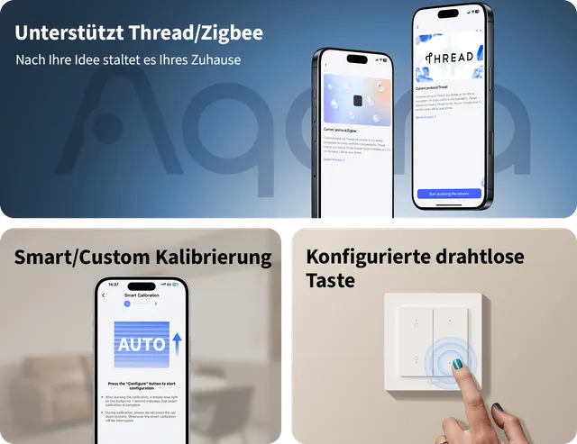 aqara-wall-switch-h-series-h2-eu-smarter-rolladenschalter-zigbee image 1