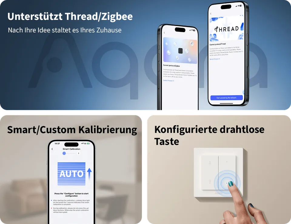 aqara-wall-switch-h-series-h2-eu-smarter-rolladenschalter-zigbee image 1