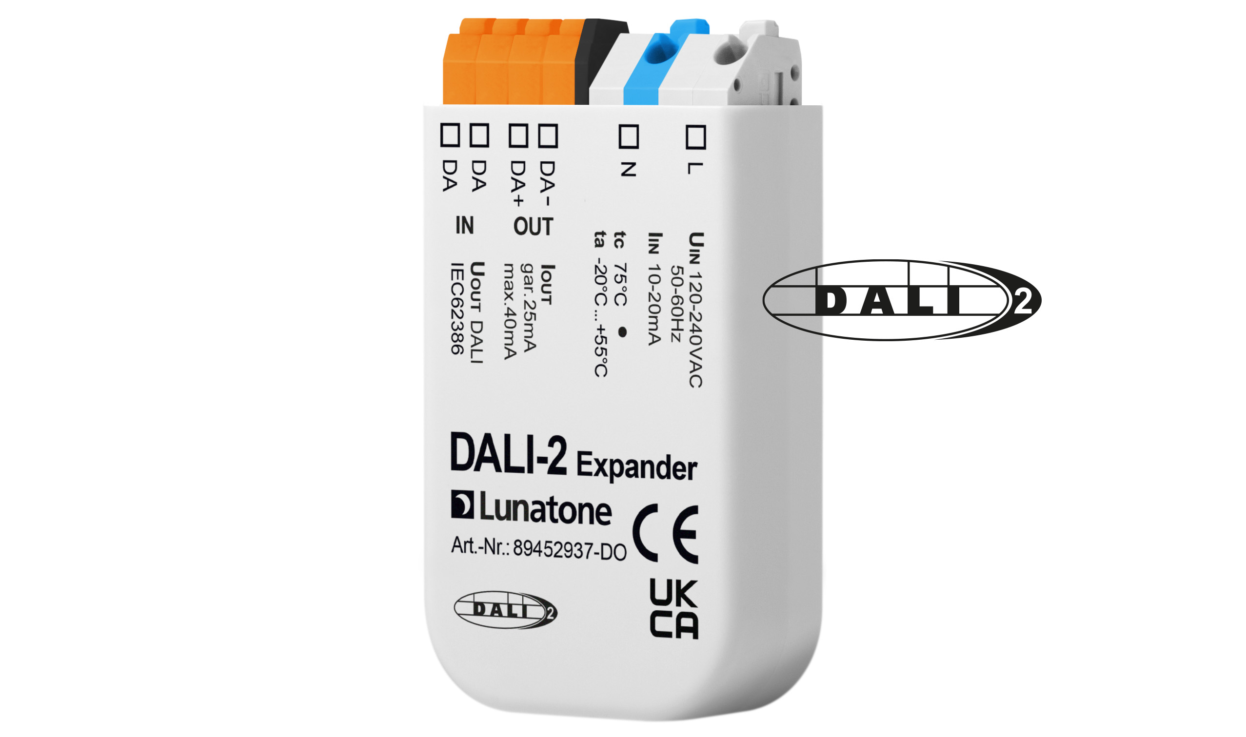lunatone-dali-2-expander-bus-erweiterung-subkreis-200ma image 2