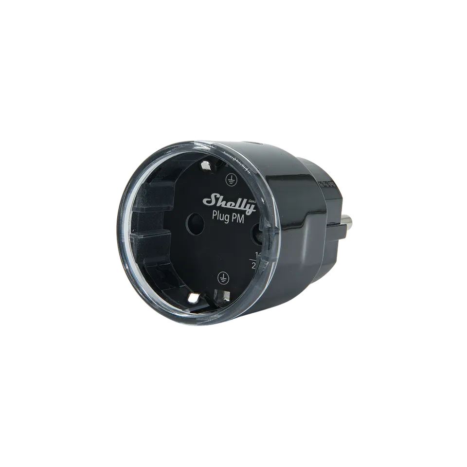 shelly-gen3-plug-pm-gen3-steckdose-schwarz-mit-strommessung image 1
