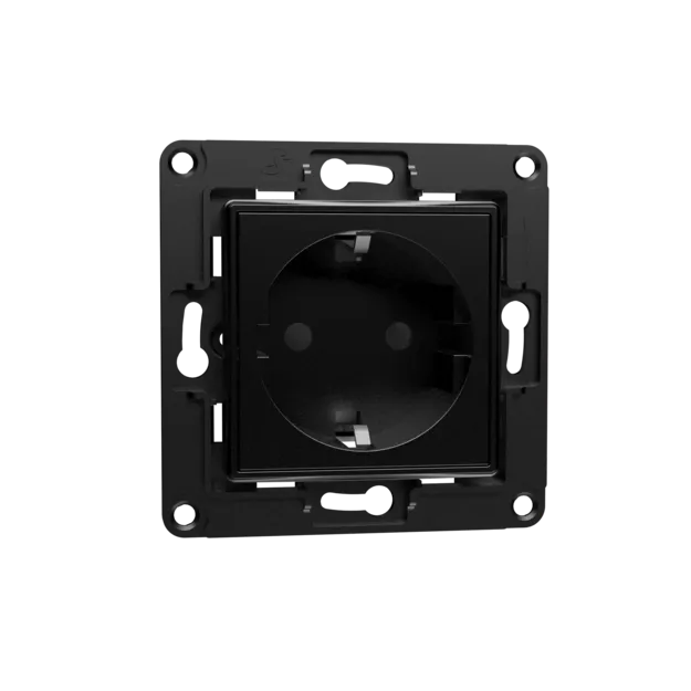 shelly-gen1-wall-socket-eu-steckdose-schwarz-eu-standard image 1
