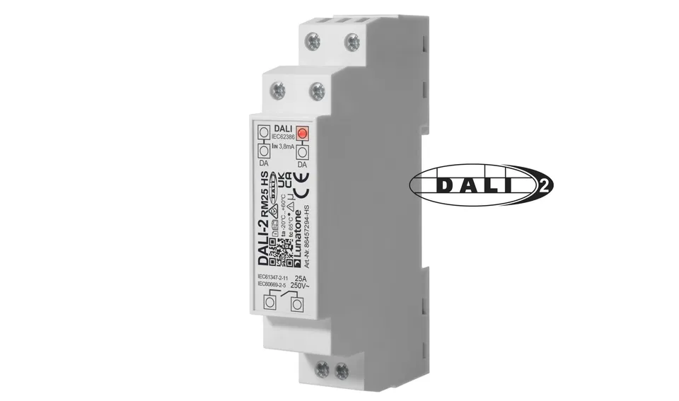 lunatone-dali-2-rm25-hs-relais-schaltaktor-4000va-nulldurchgang image 1