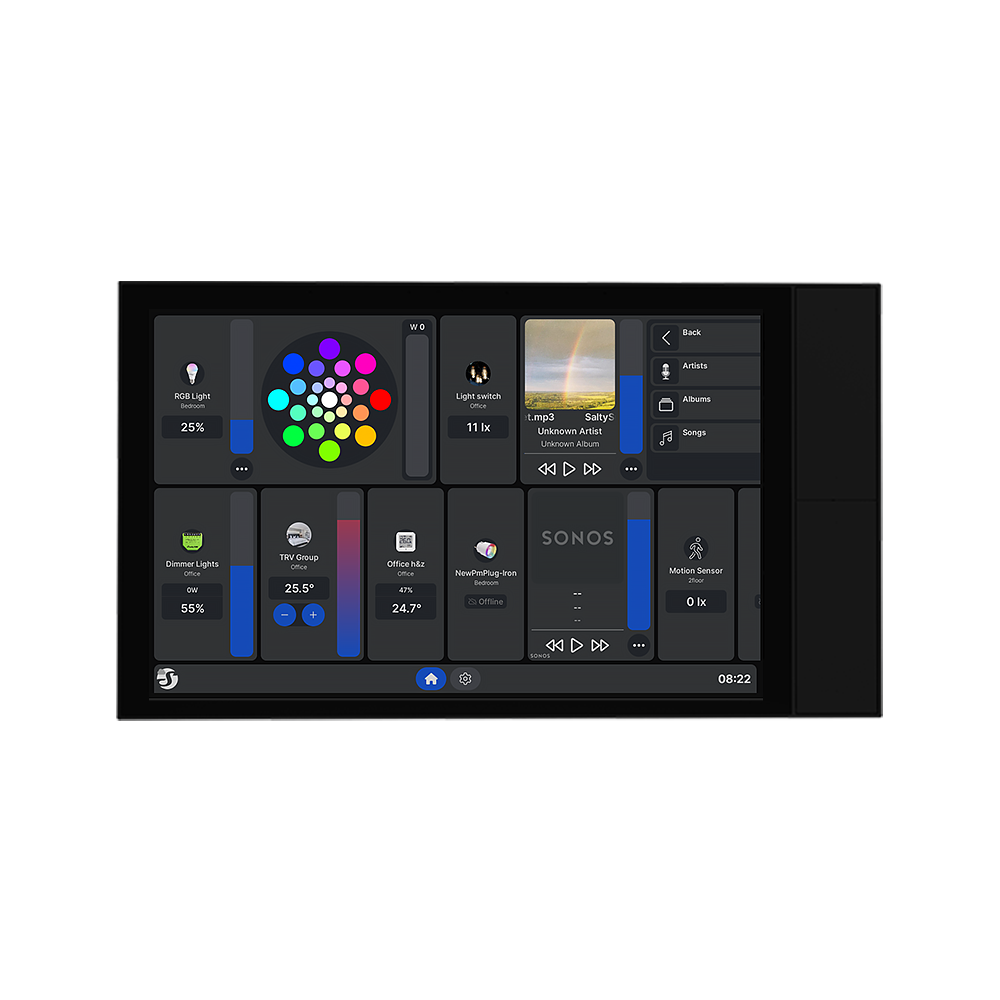 shelly-wall-display-xl-wanddisplay-touchscreen-schwarz-wlan image 1