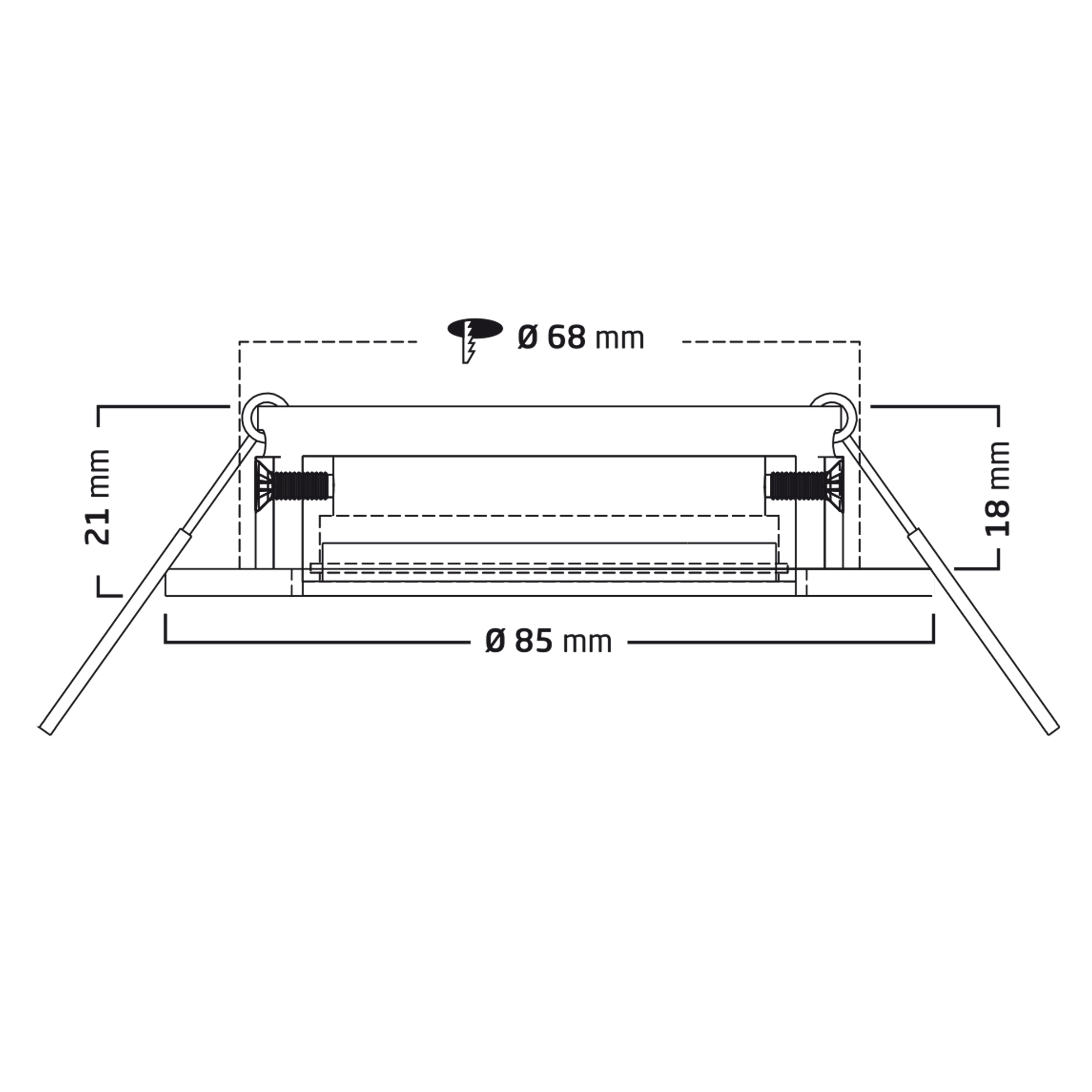 constaled-zubeh-r-skyline-einbauring-mr16-wei-matt-schwenkbar image 2