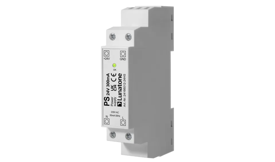 lunatone-24v-power-supply-netzteil-300ma-hutschiene-1te image 1