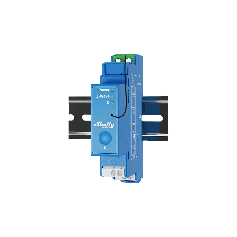 shelly-wave-pro-1-z-wave-schalter-hutschiene-1-kanal image 1