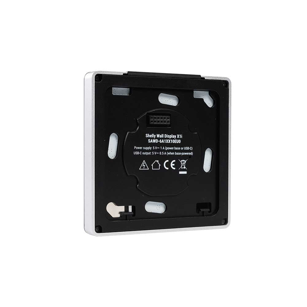 shelly-wall-display-x1i-touchscreen-silber-mit-lichtsteuerung image 3