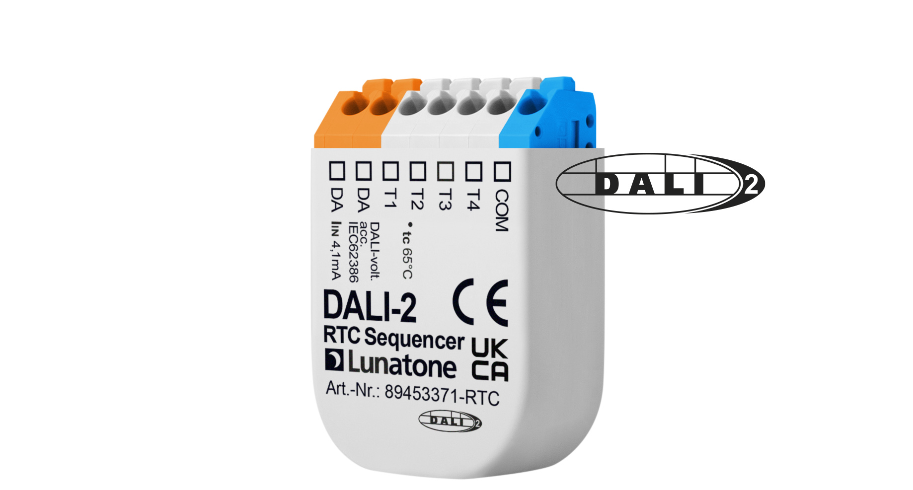 lunatone-dali-2-rtc-sequencer-zeitschaltuhr-hutschiene image 2