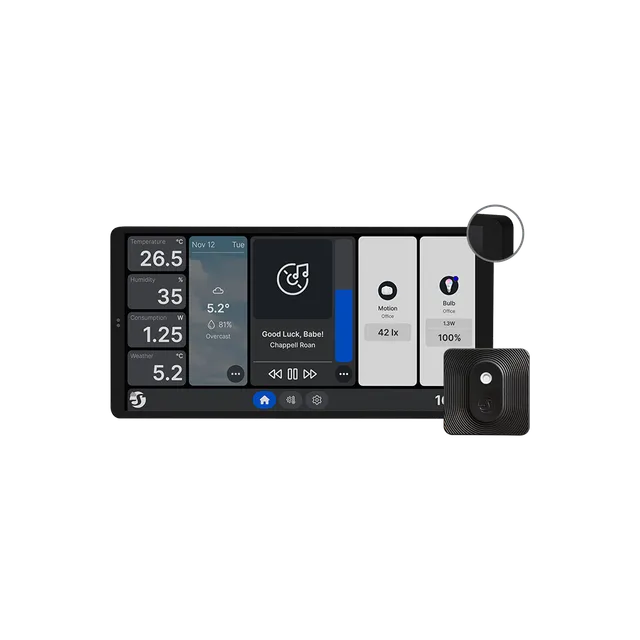 shelly-wall-display-x2-blu-h-t-touchscreen-silber image 1