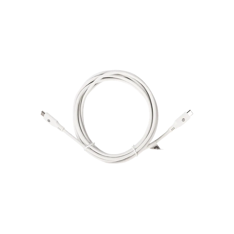 shelly-usb-c-auf-usb-c-kabel-3m-wei-ladekabel image 1