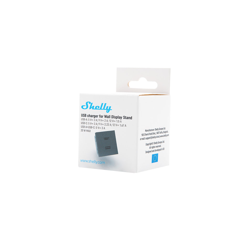shelly-wall-display-stand-usb-ladeger-t-schwarz-zubeh-r image 5