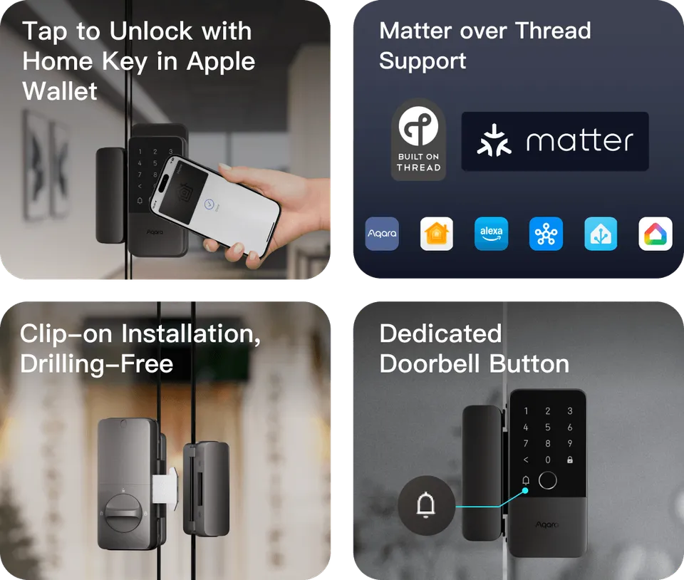 aqara-smart-lock-u500-glast-rschloss-f-r-rahmlose-glast-ren image 1
