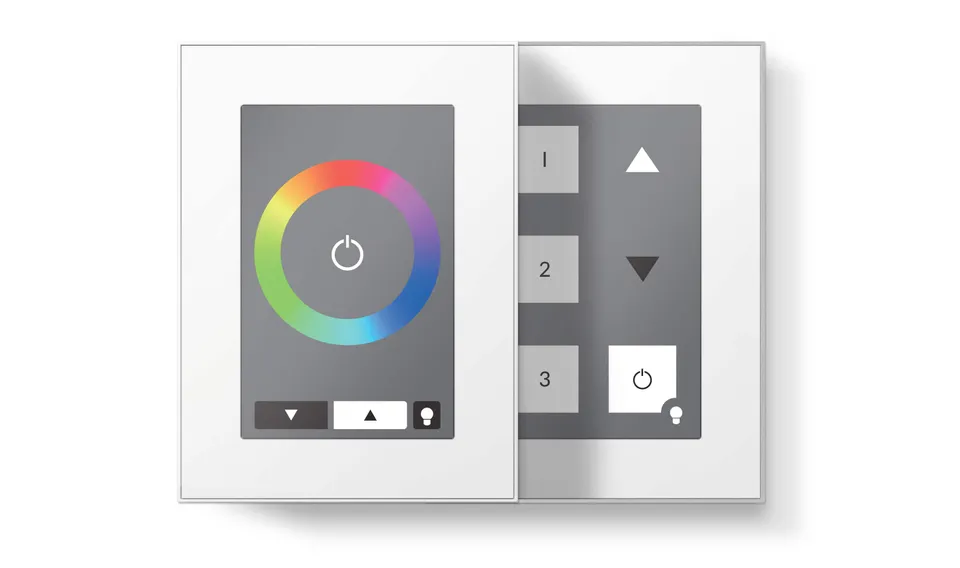 lunatone-dali-touchpanel-steuerger-t-12-tasten-farb-szenensteuerung image 1