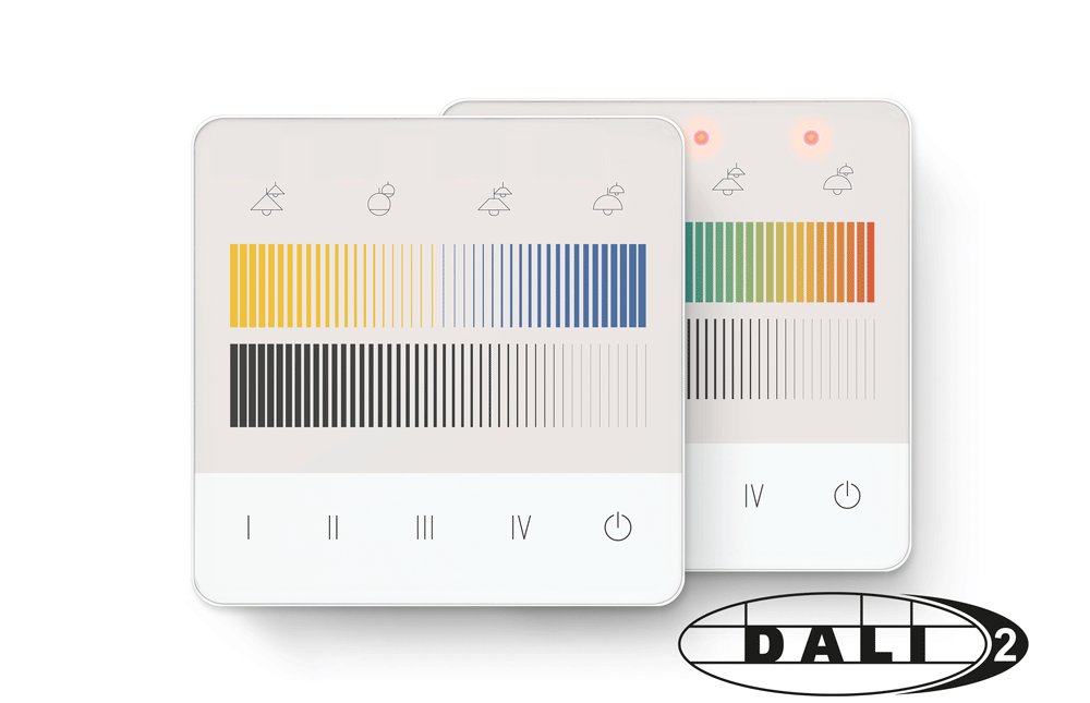 lunatone-dali-2-touchpanel-04-taster-16fach-mit-led-anzeige image 2
