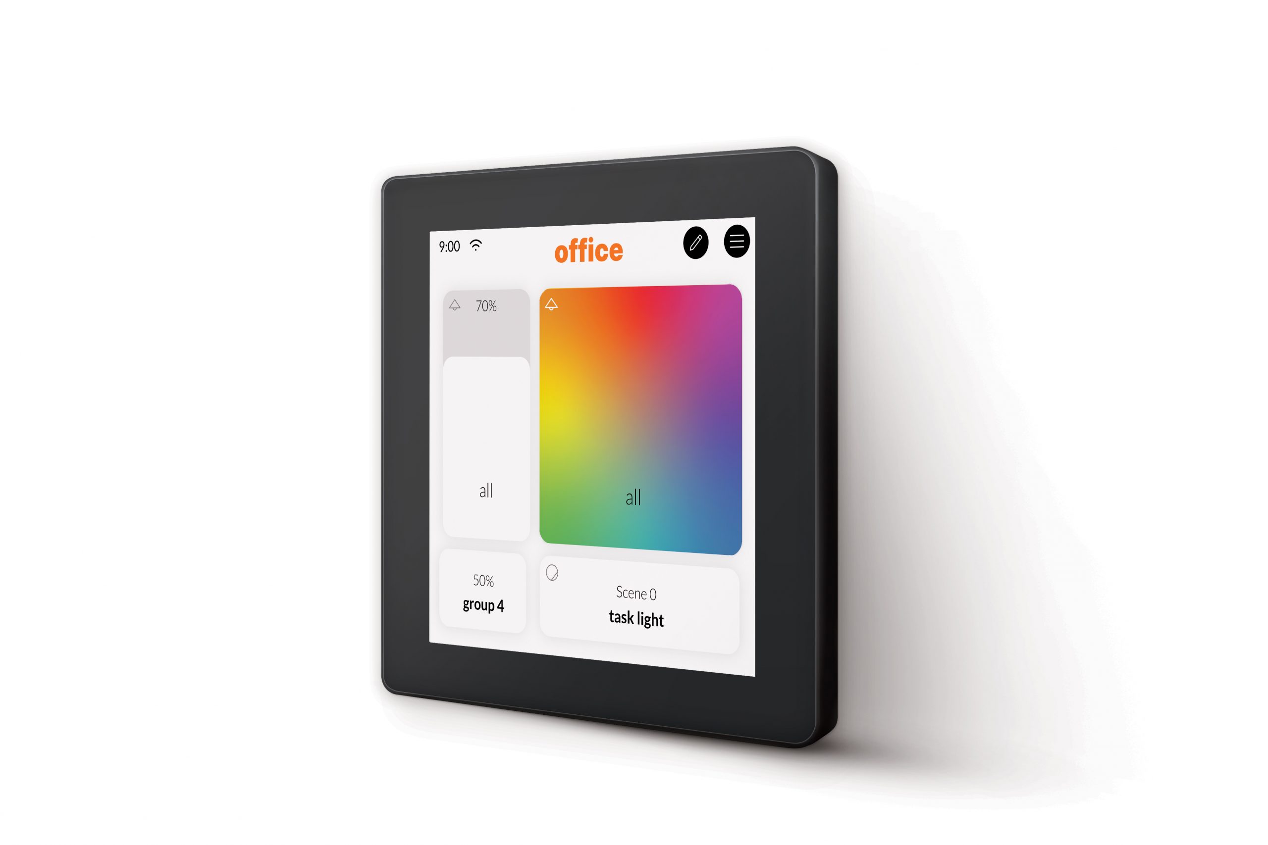 lunatone-dali-2-display-4-zoll-touchpanel-wlan-sensor image 5