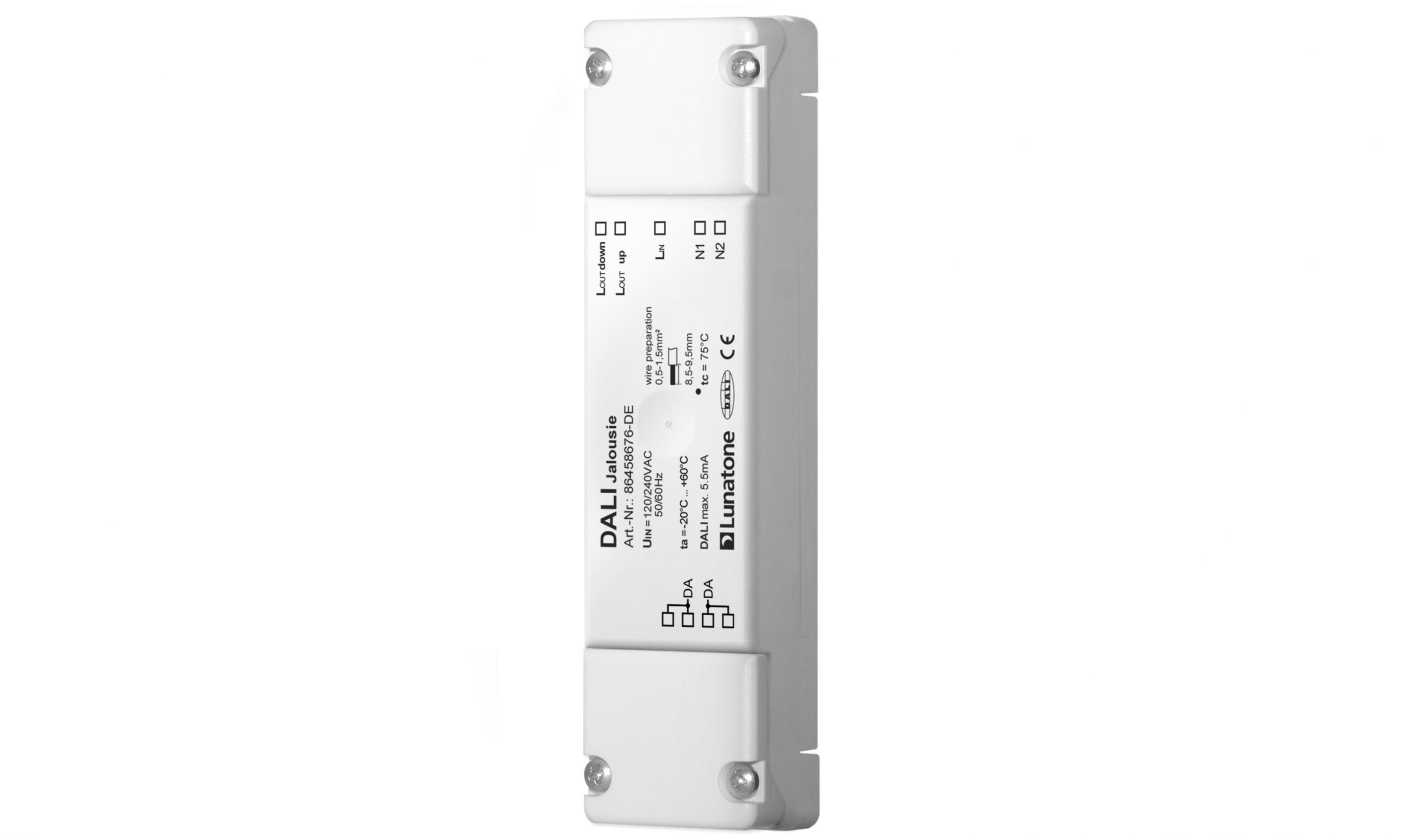 lunatone-dali-jalousie-modul-aktor-230v-deckeneinwurf image 2