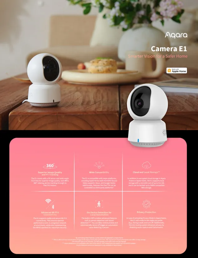 aqara-camera-e1-berwachungskamera-innen-wlan image 1