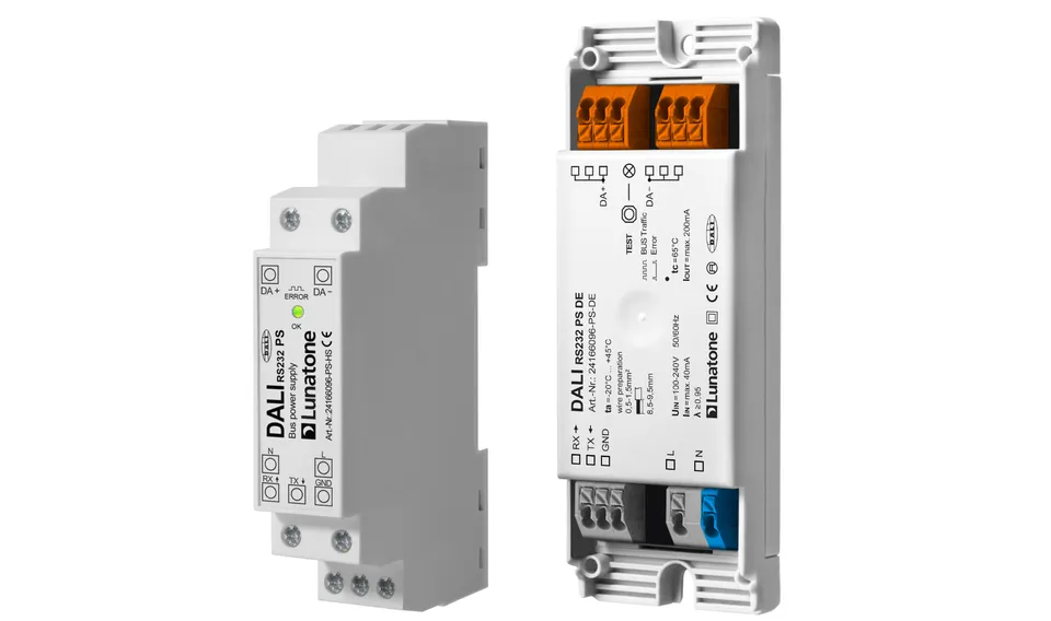 lunatone-dali-2-rs232-ps240ma-schnittstelle-sps-hutschiene image 1