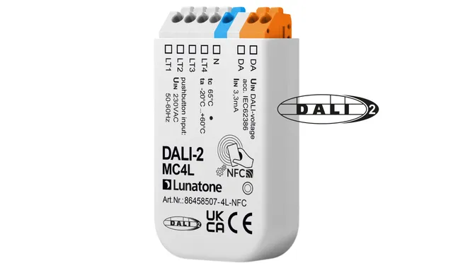 lunatone-dali-2-mc4l-steuermodul-4x-eingang-unterputz image 1