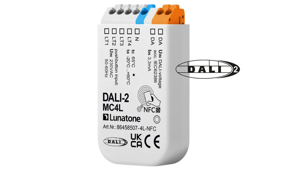 lunatone-dali-2-mc4l-steuermodul-4x-eingang-unterputz image 1