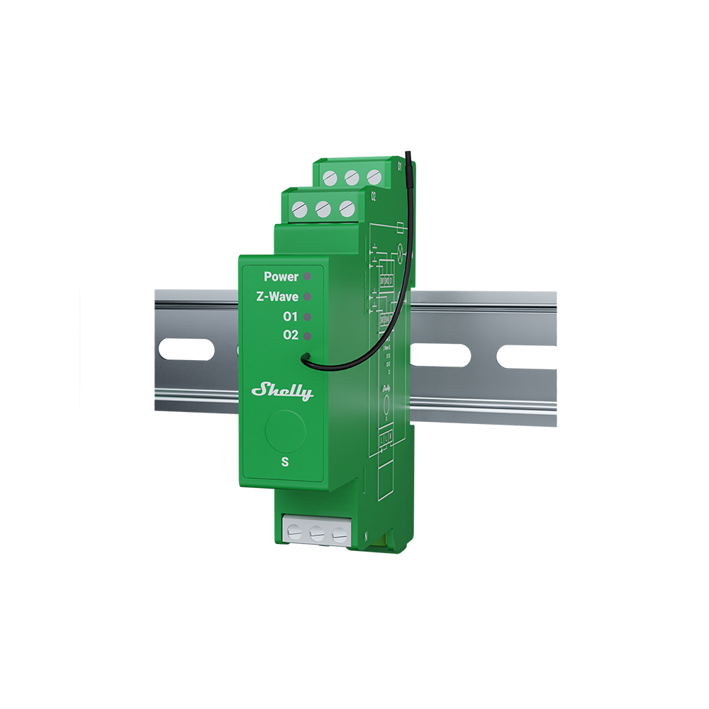 shelly-wave-pro-dimmer-2pm-hutschienen-dimmer-anz-2-kanal image 1