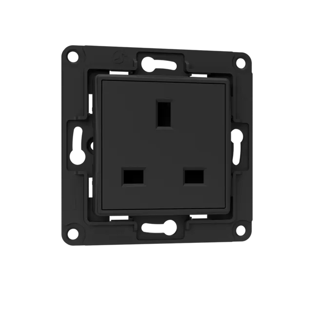 shelly-gen1-wall-socket-uk-steckdose-schwarz-uk-standard image 1