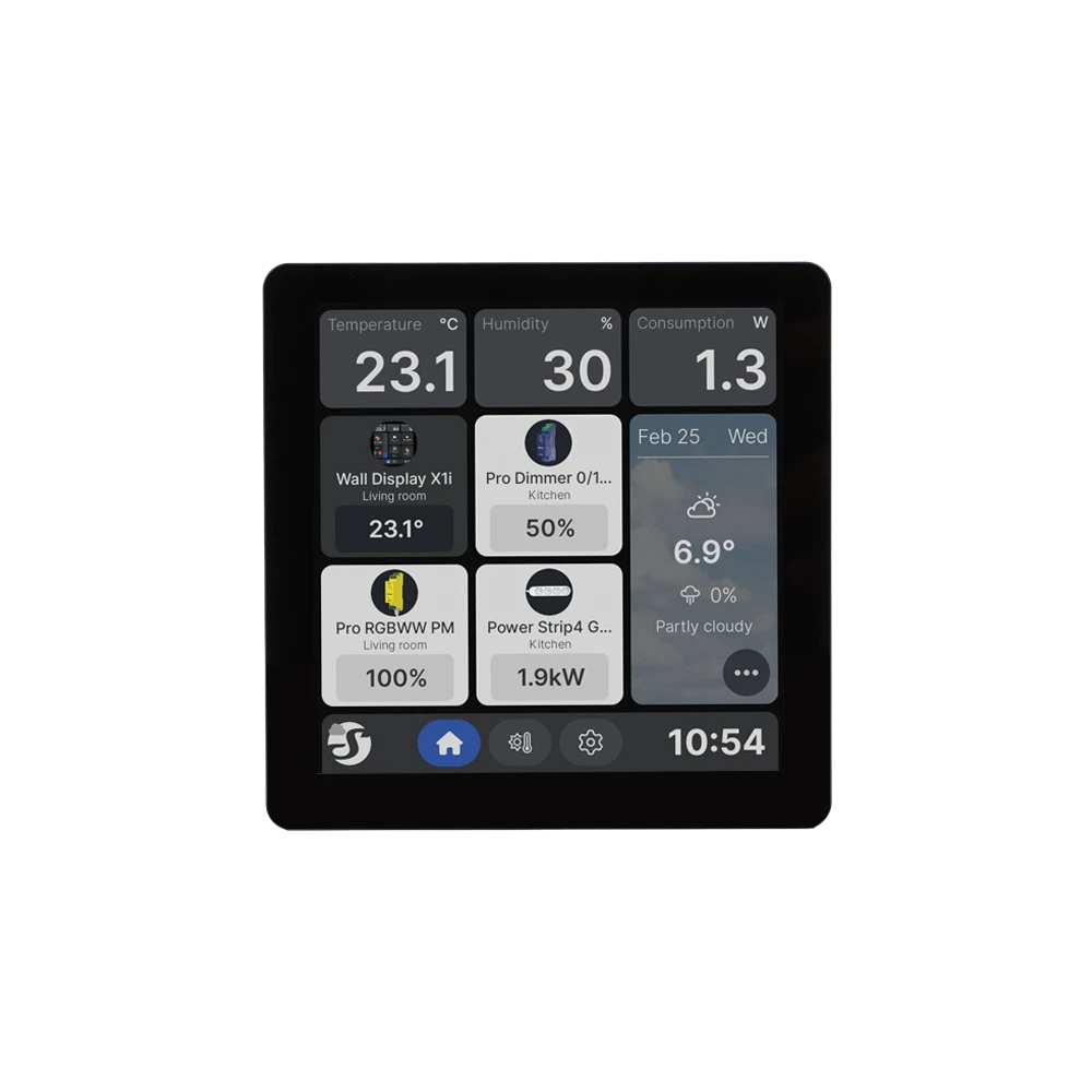 shelly-wall-display-x1i-touchscreen-schwarz image 1