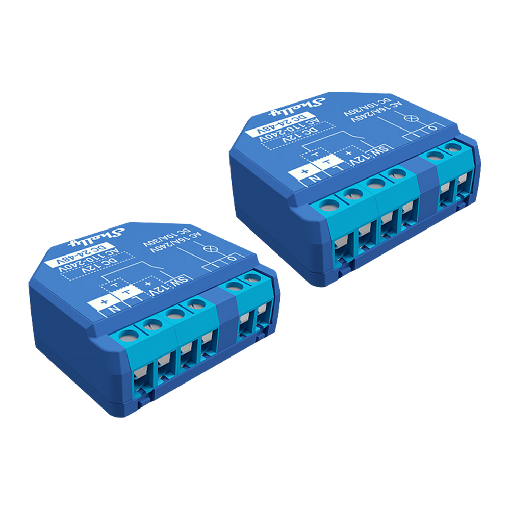 shelly-plus-1-wlan-relais-1-kanal-2er-pack-ohne-messung image 1