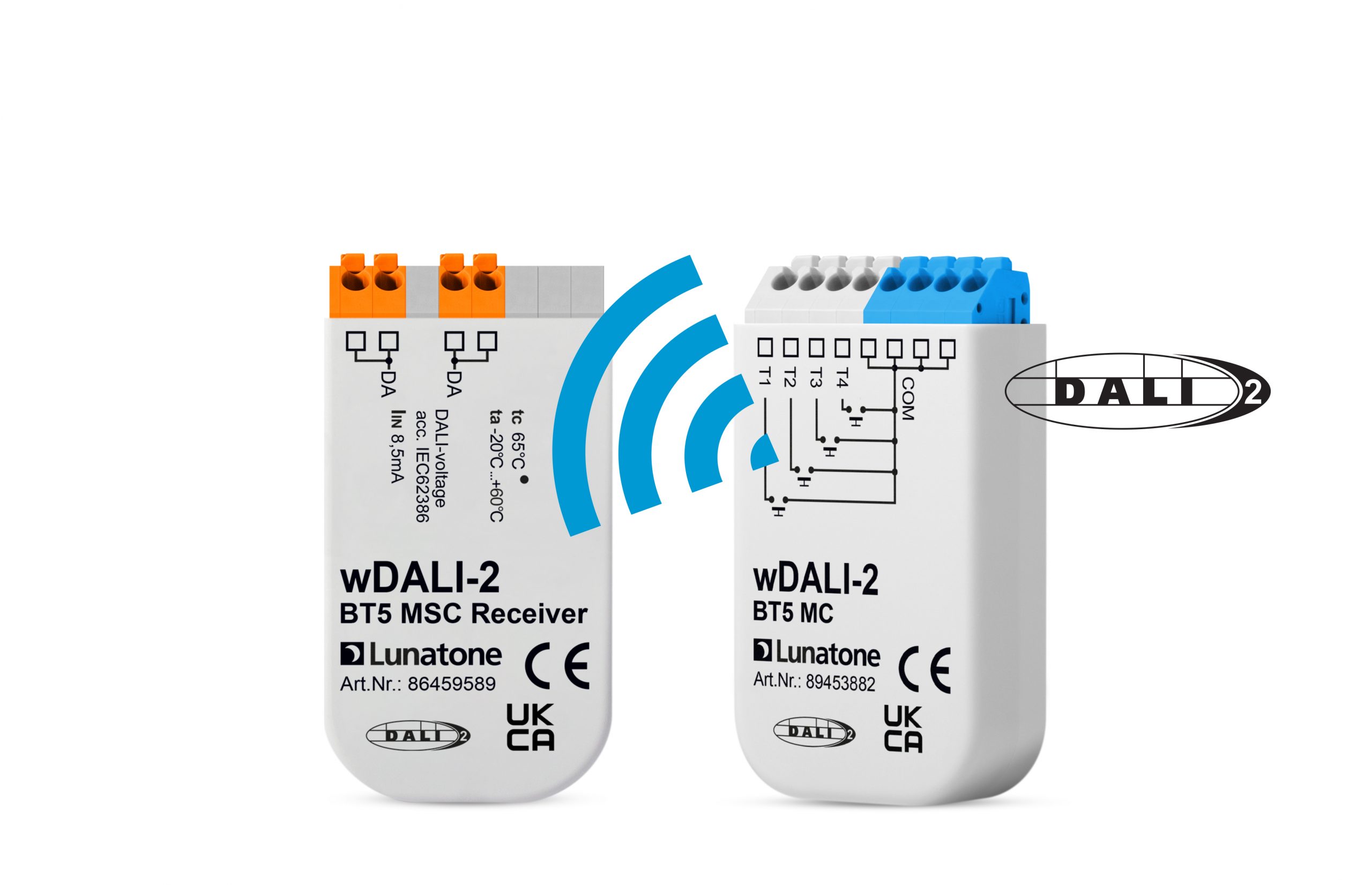 lunatone-wdali-2-bt5-mc-funk-tasterkoppler-4fach image 1