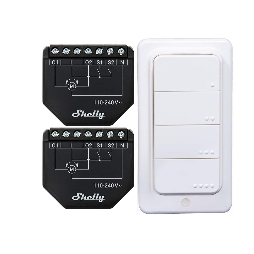 shelly-blu-shutter-x2-rc-button-4-rollladensteuerung-set image 2