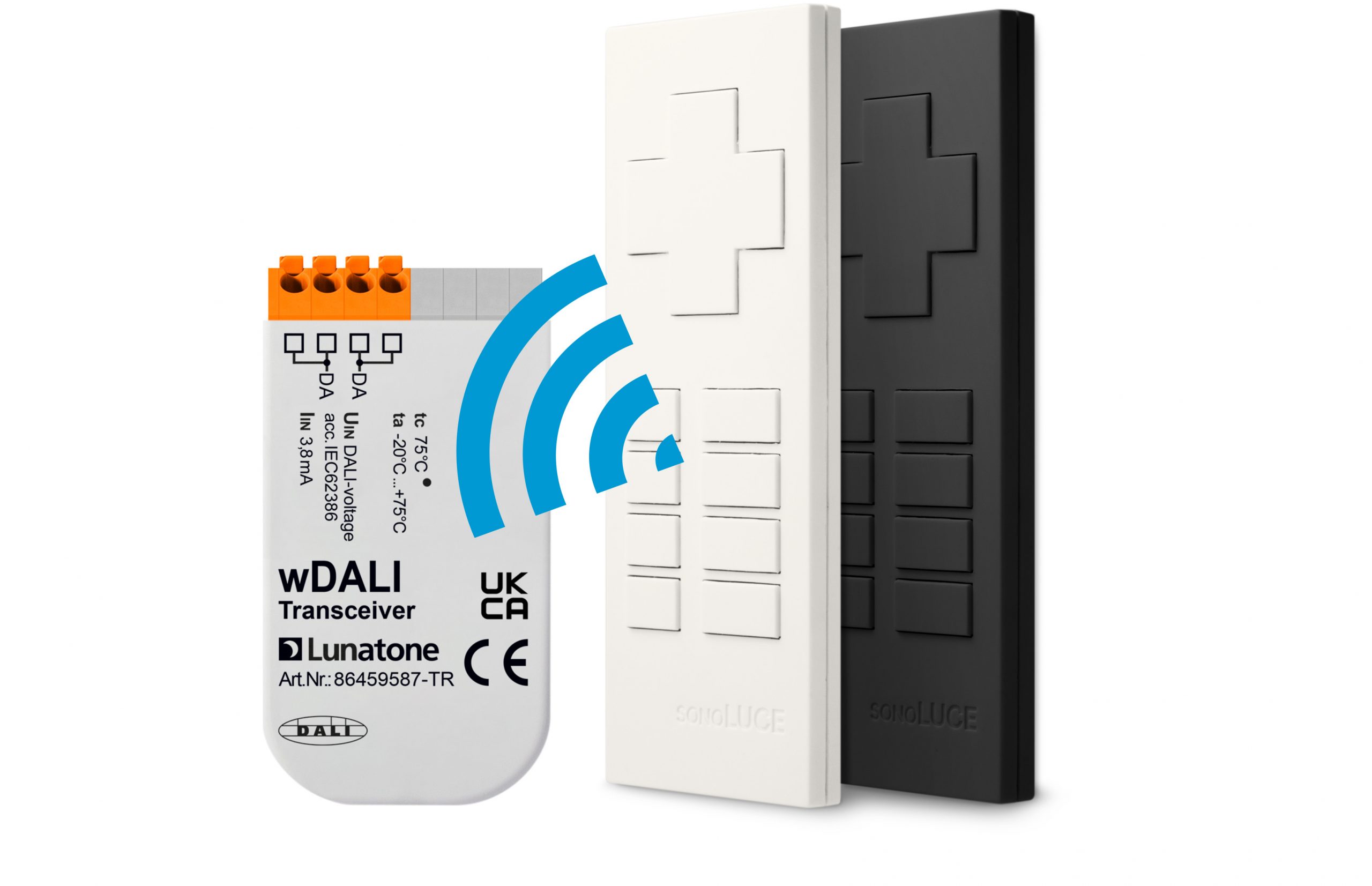 lunatone-wdali-remote-funk-fernbedienung-12-tasten image 1