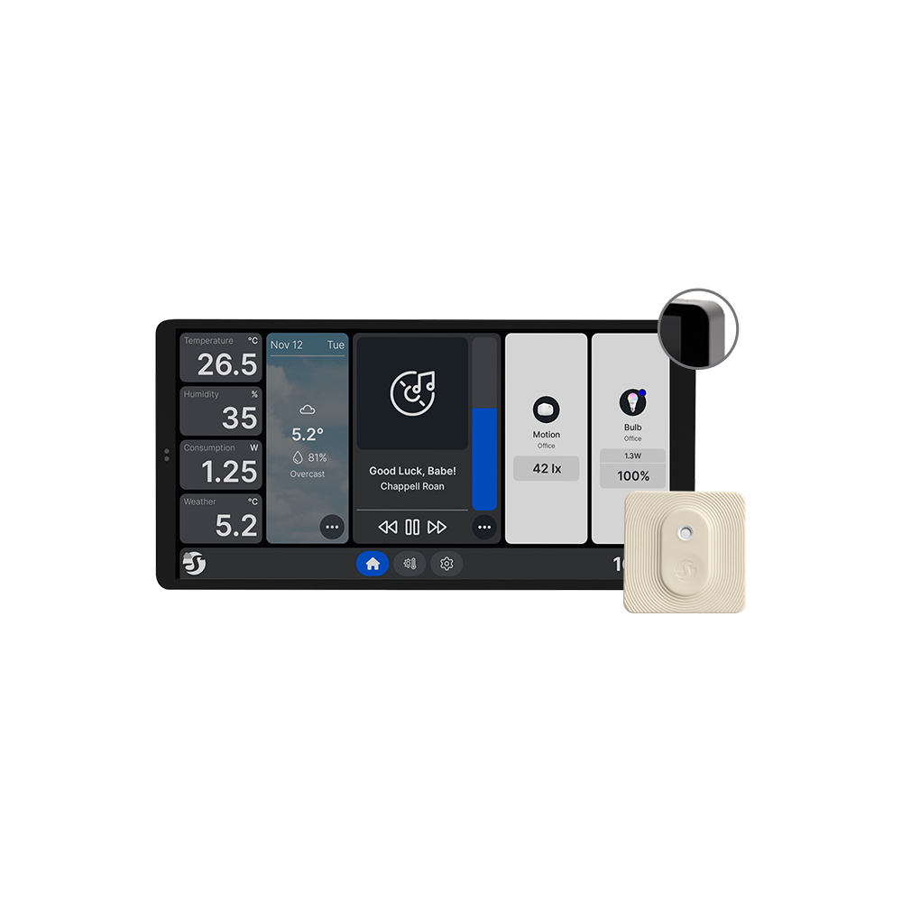 shelly-wall-display-x2-blu-h-t-touchscreen-silber image 2