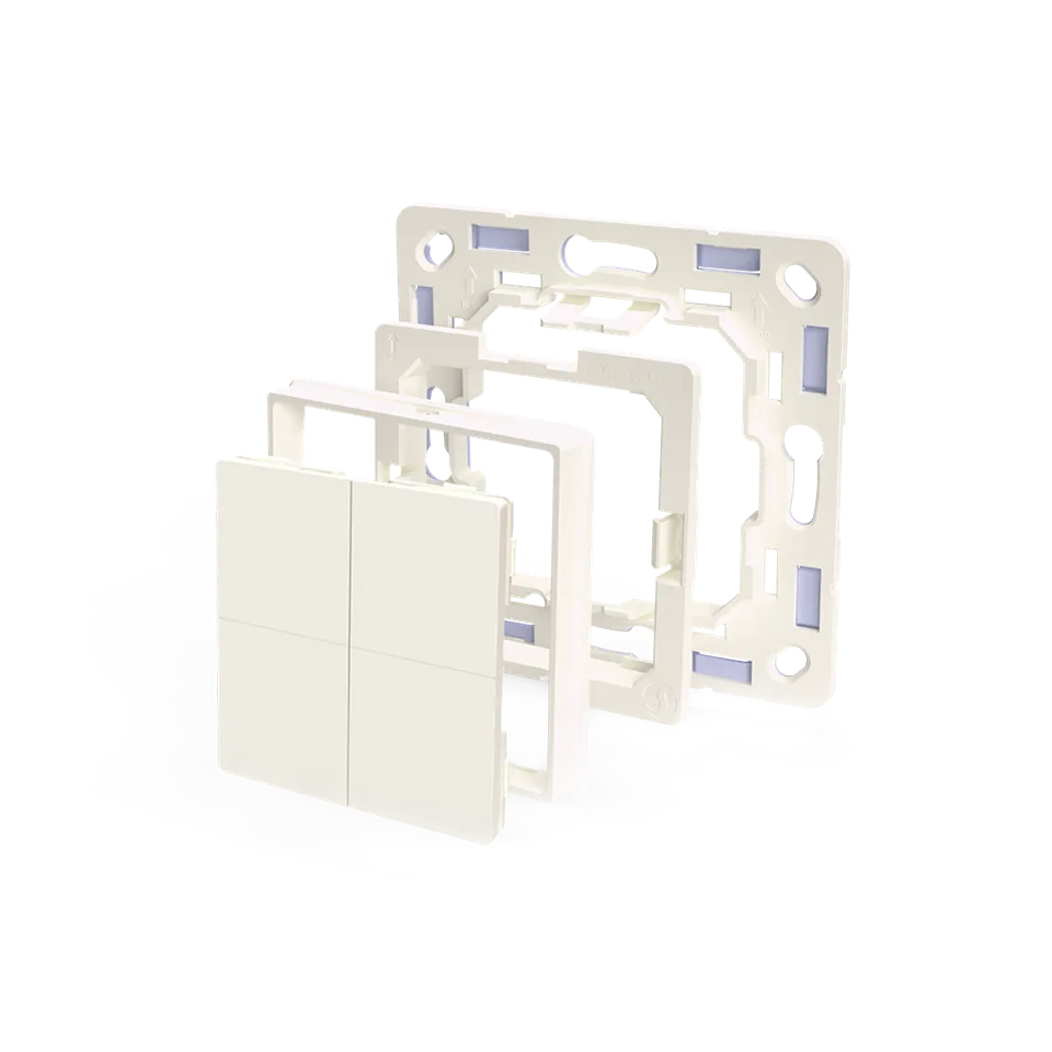 shelly-blu-ws4-wandschalter-4-fach-mit-legrand-adapter image 1